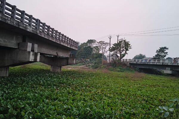 कटिहार के डंडखोरा में अधूरा पुल, आधार पर लटका निर्माण कार्य