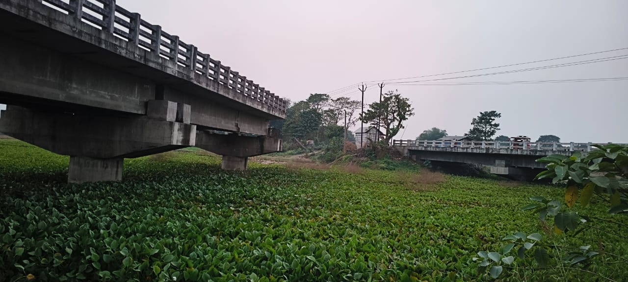 कटिहार के डंडखोरा में अधूरा पुल, आधार पर लटका निर्माण कार्य