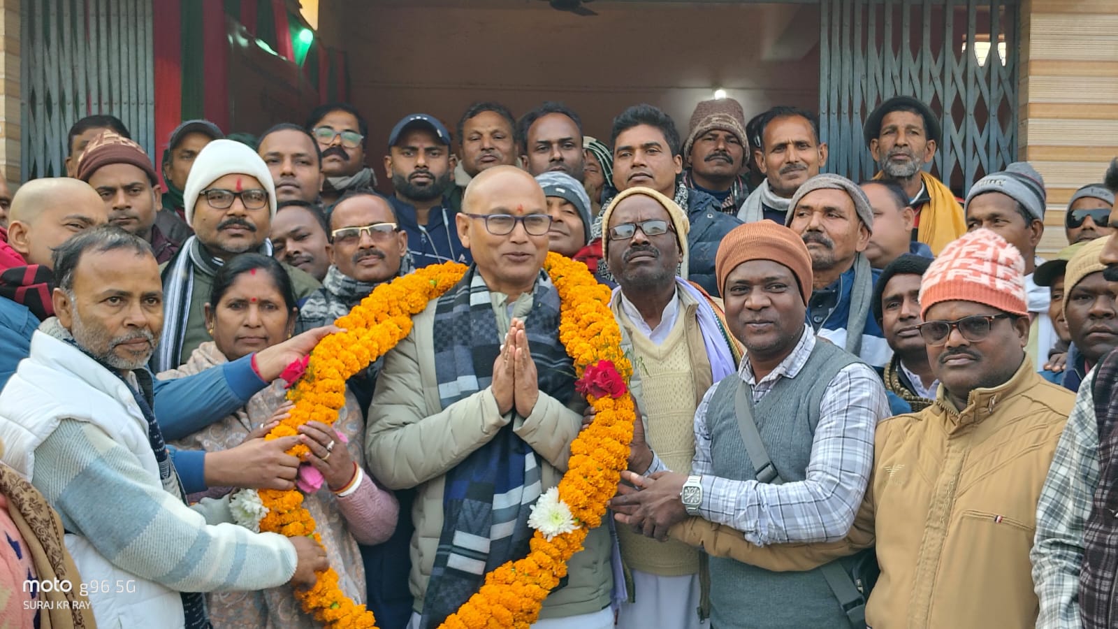 डंडखोरा में विधायक दुलाल चंद्र गोस्वामी का नागरिक अभिनंदन समारोह