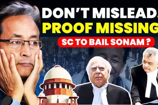 Sonam Wangchuk NSA case Supreme Court hearing during Sonam Wangchuk NSA case detention controversy